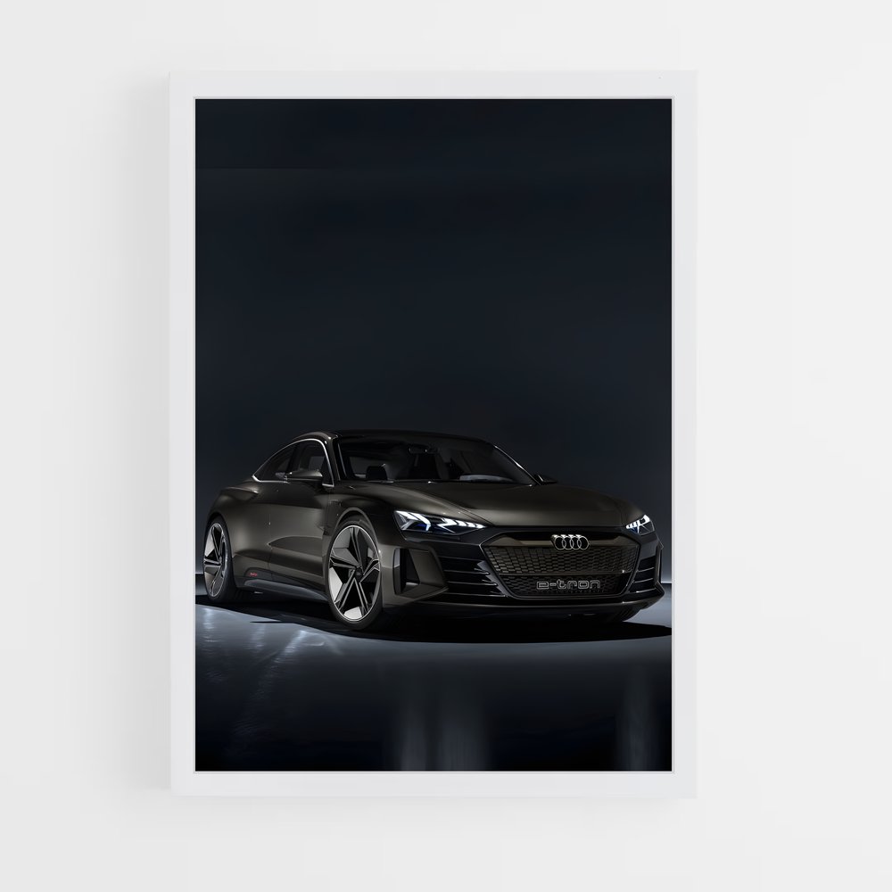 Poster L'ombre de l'E-tron – affiche Audi (vue 3)